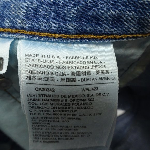 New Levis 501 Made In USA Shorts - Picture 6 of 10